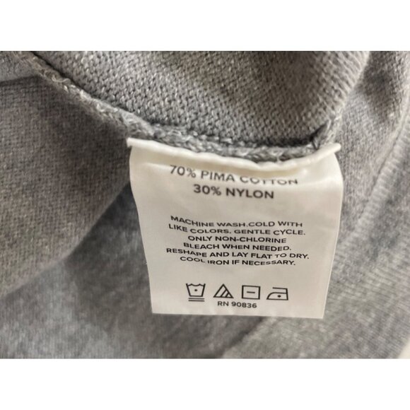 Brooks Brothers Womens Size XL Grey Long Sleeve Button Up Cardigan Sweater - Picture 6 of 6